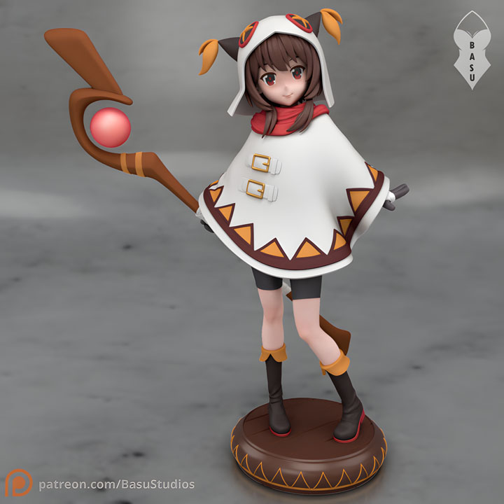 Фигурка Megumin - Konosuba, фронтальный вид