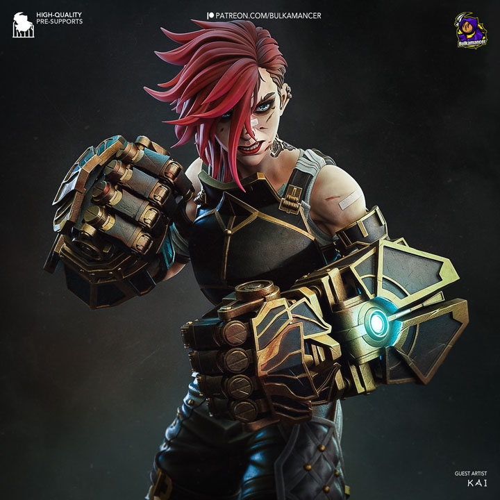 Фигурка Vi - Arcane, фронтальный вид