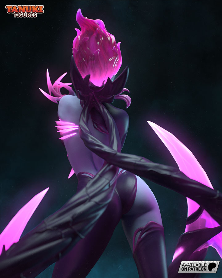 Фигурка Evelynn - League of Legends, спина