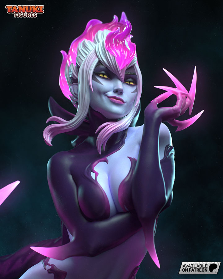 Фигурка Evelynn - League of Legends, лицо