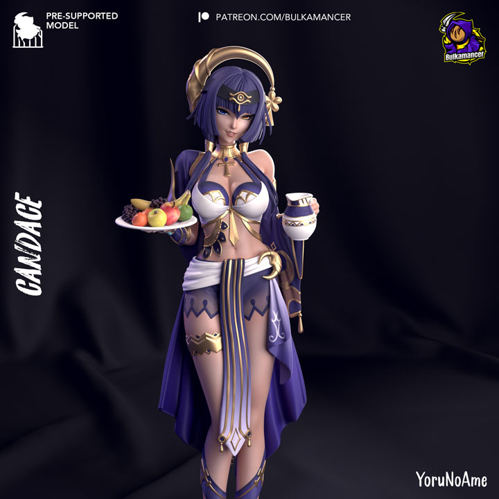Фигурка Candice - Genshin Impact, фронтальный вид