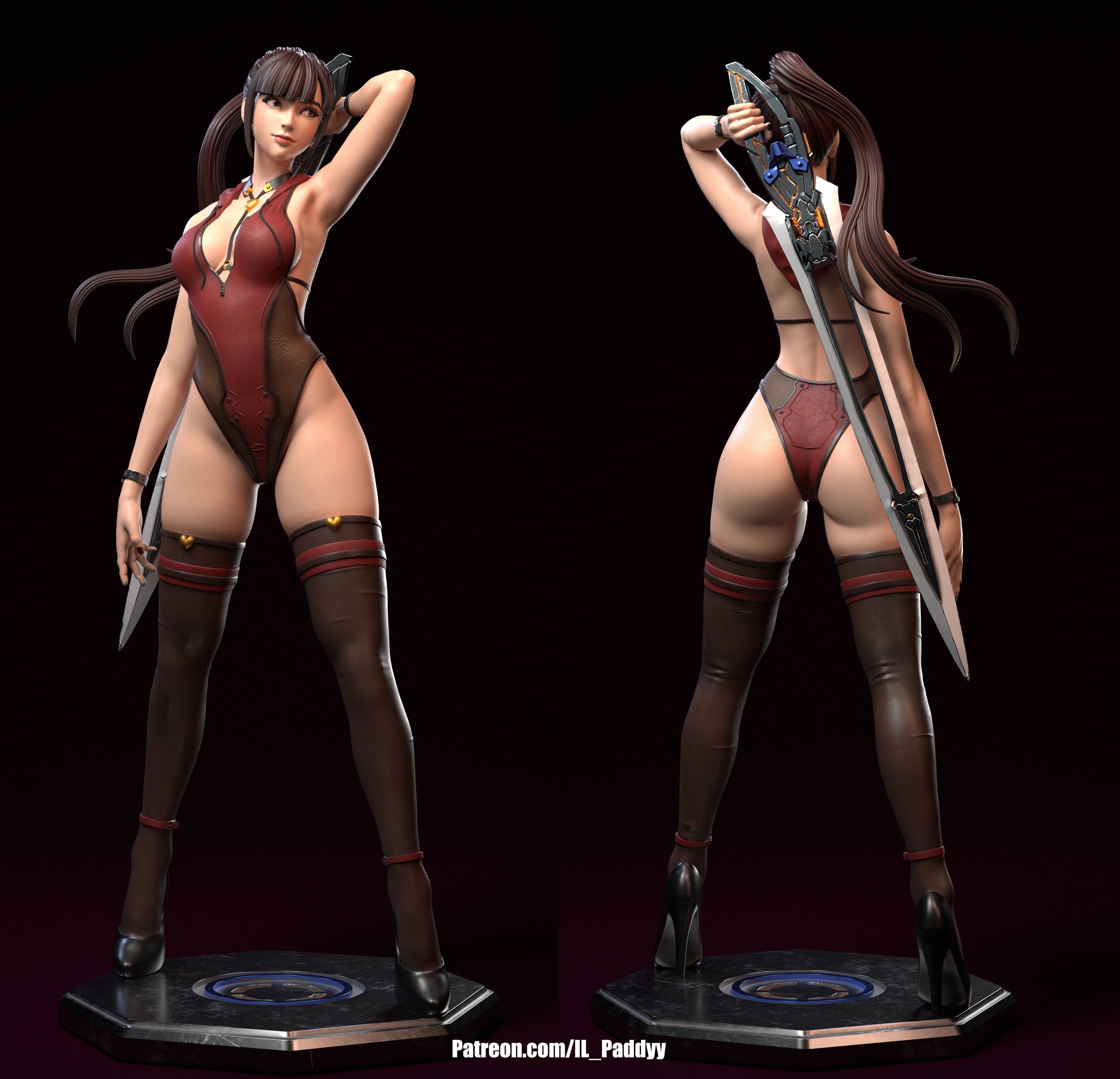 Фигурка Eva — Stellar blade, общий план
