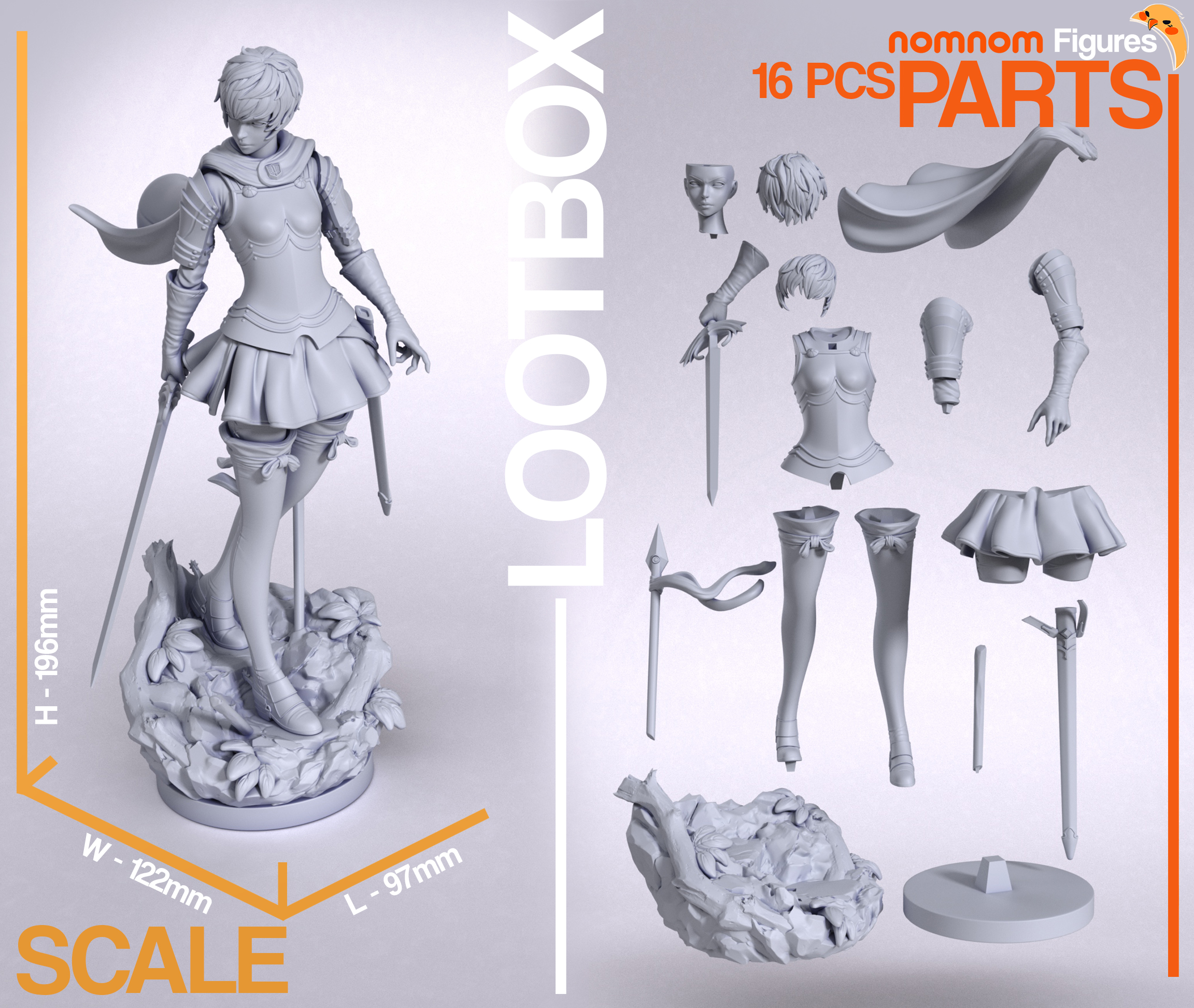 Фигурка Casca — Berserk, детали