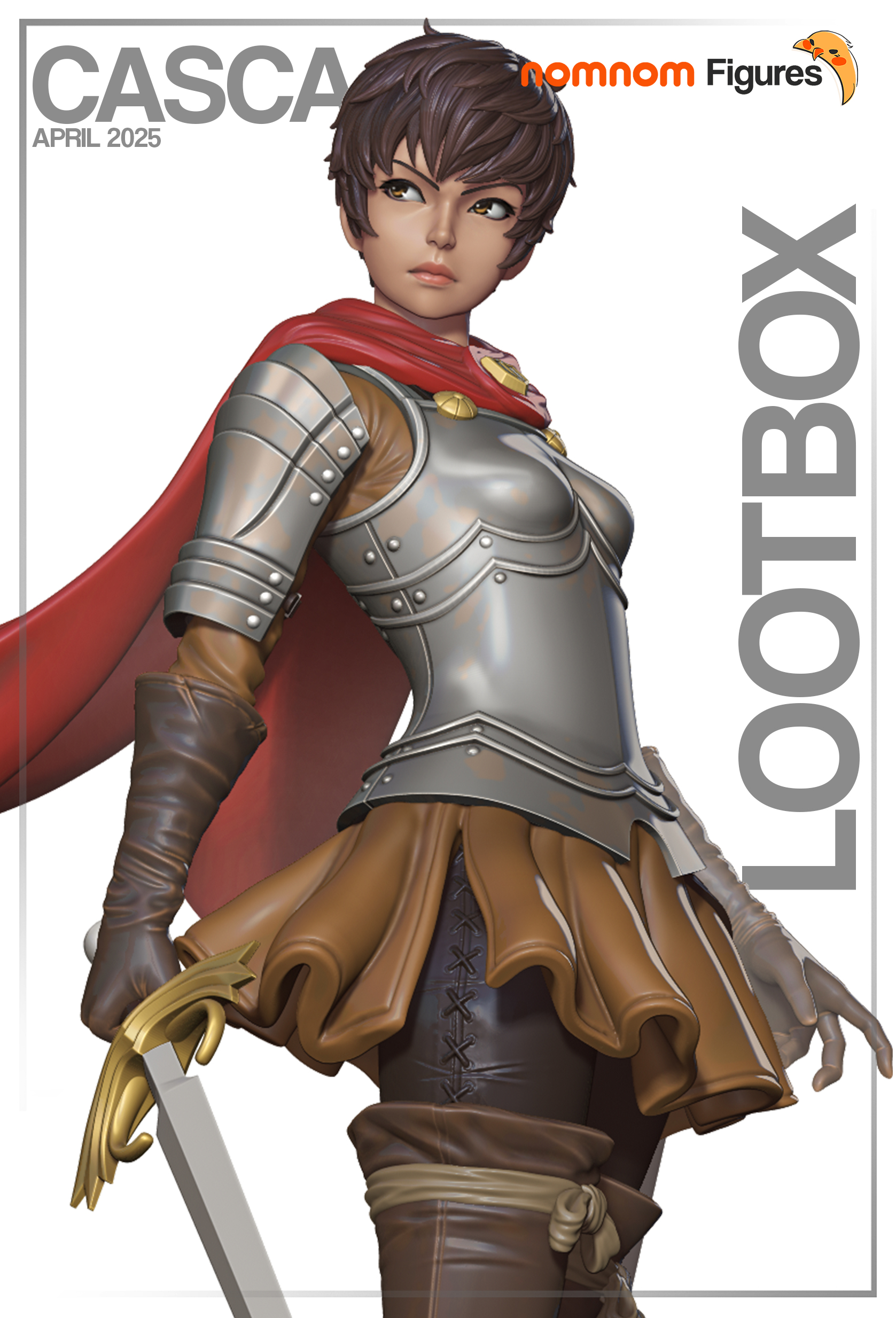 Фигурка Casca — Berserk, фронтальный вид