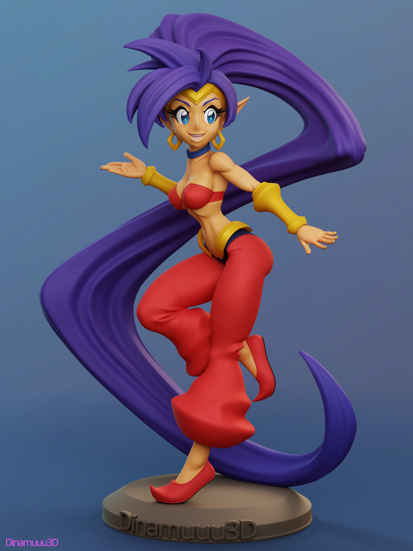 Фигурка Shantae, фронтальный вид