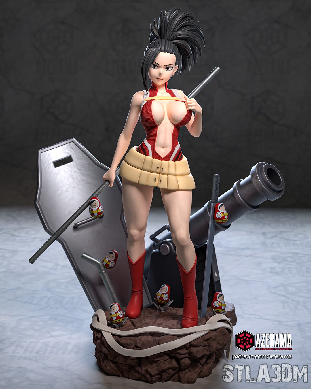 Фигурка Momo Yaoyorozu — My hero academia, общий план