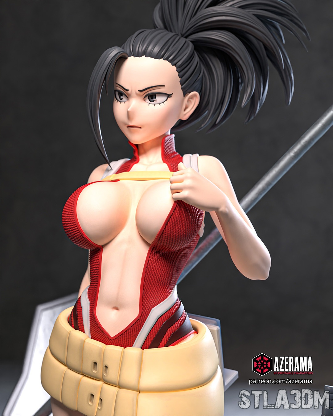 Фигурка Momo Yaoyorozu — My hero academia, вид сзади 2